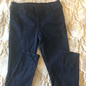 Express Dark Wash High Rise Jegging 16R